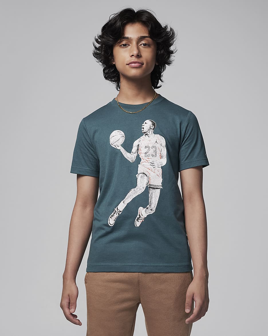 Air jordan graphic tees sales
